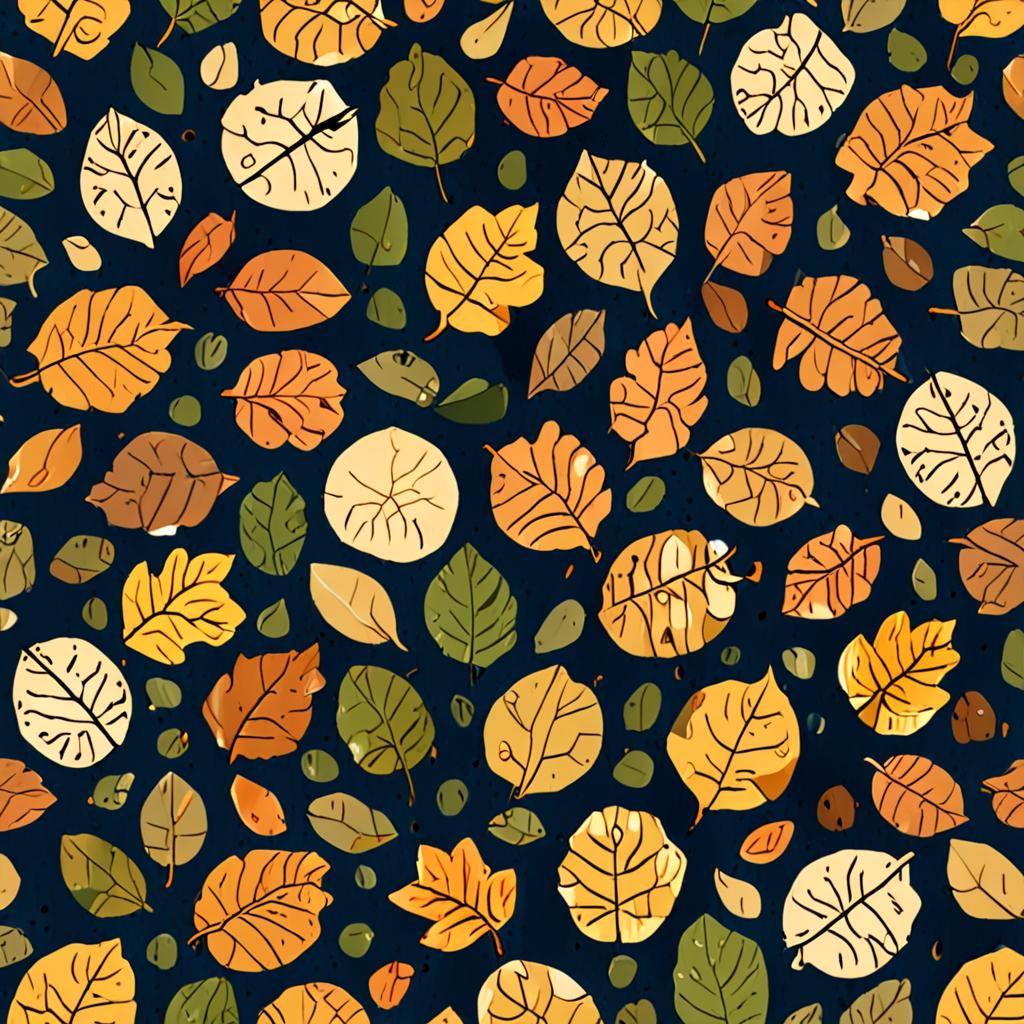 Muddy Puddle Water, Sunlit And Scattered Leaves Floating On Top, Gentle Ripples Texture Pack