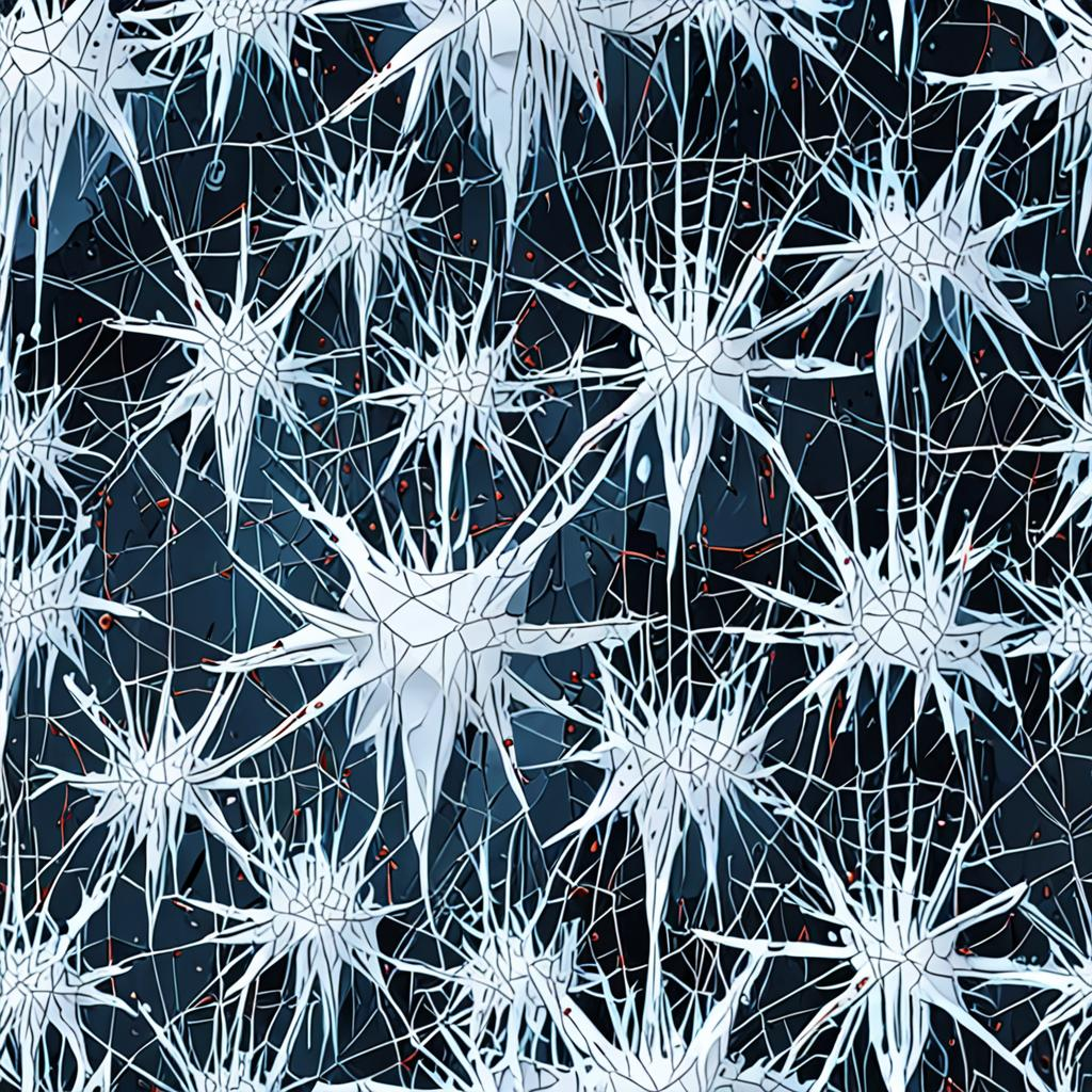 Freshly Fallen Icicle-Covered Rock Face With Delicate Frost Patterns Branching O Texture Pack