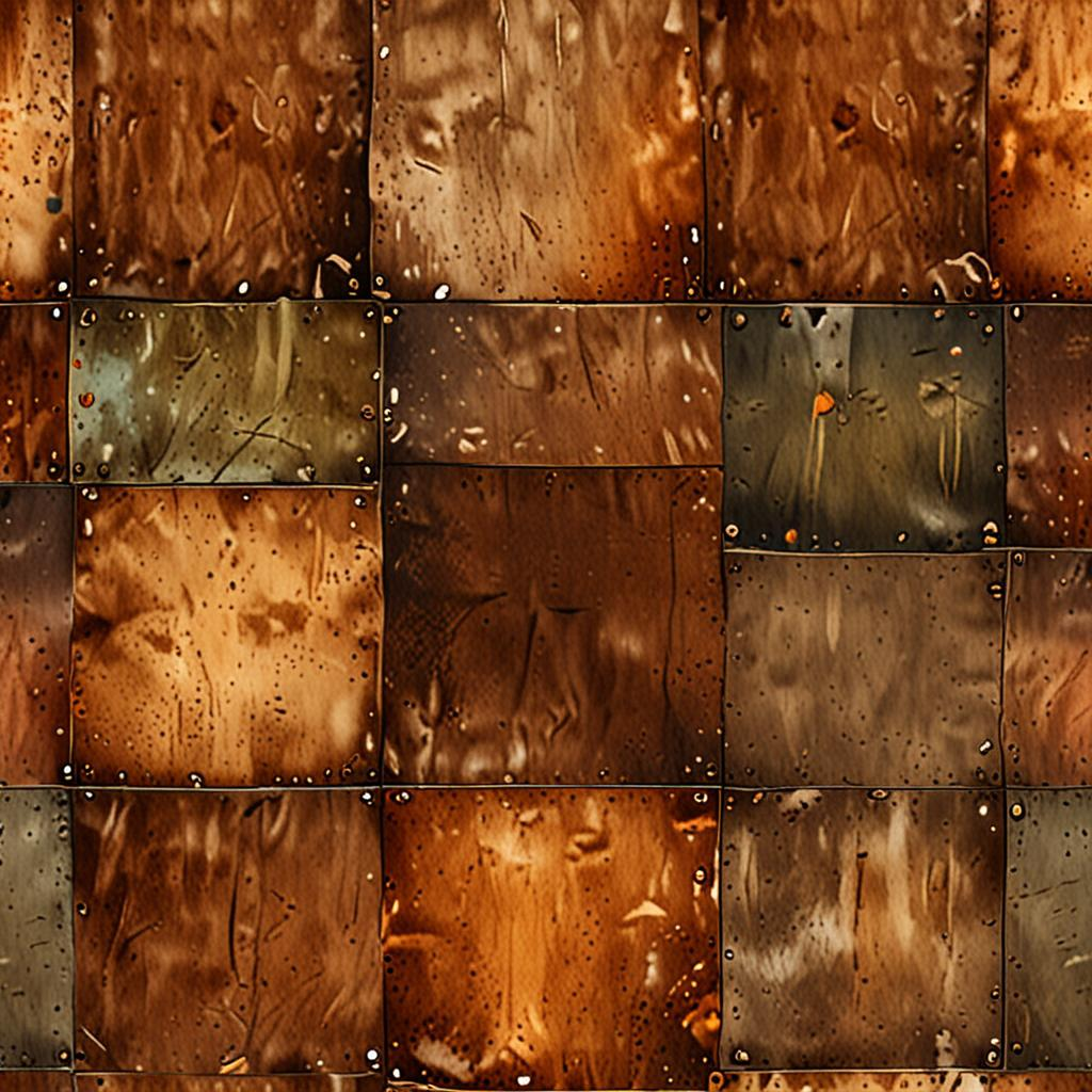 Distressed Leather Hide, Polished And A Soft Worn Patina Where It's Handled Most Texture Pack