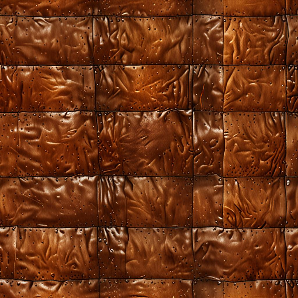 Stitched Saddle Leather Found In An Old Saddlery, Well-Worn, A Warm Sheen From Y Texture Pack