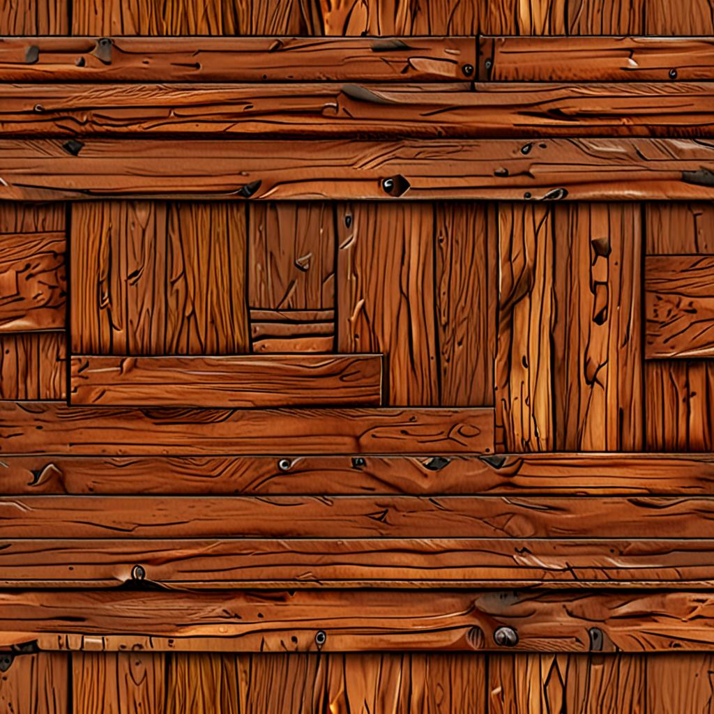 Carved Teak Panel, Richly Grained And Water Stains Darkening The Grain, Deep Cra Texture Pack