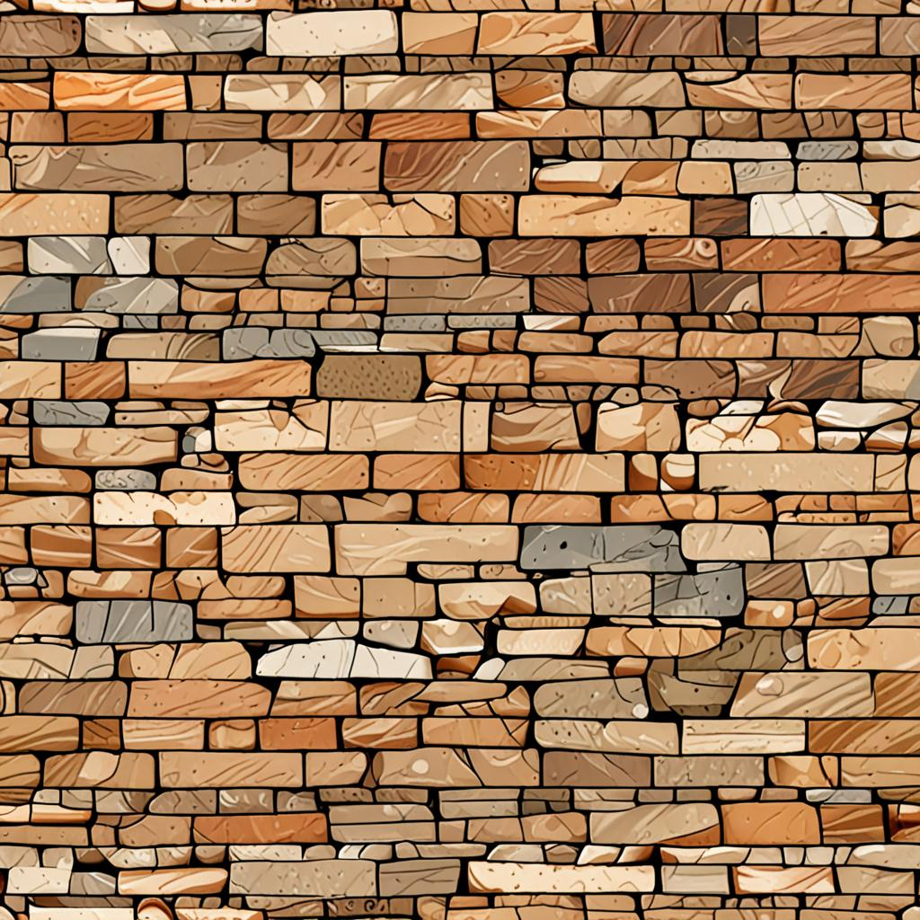 Sedimentary Rock Strata Found In A Harbor Breakwater, Sandblasted, Subtle Color Texture Pack