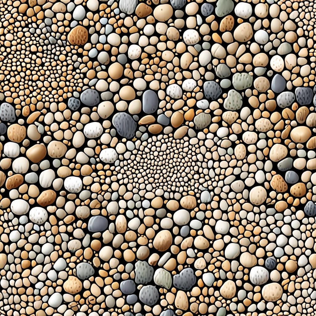 Pebble Beach Shoreline Found In A Farmland Boundary, Sandblasted, Subtle Tonal V Texture Pack
