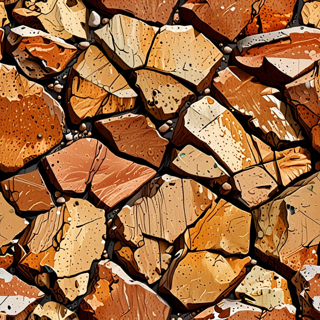 Close-Up Of Ancient Sedimentary Rock Strata, Fine Mineral Speckling Throughout, Texture Pack