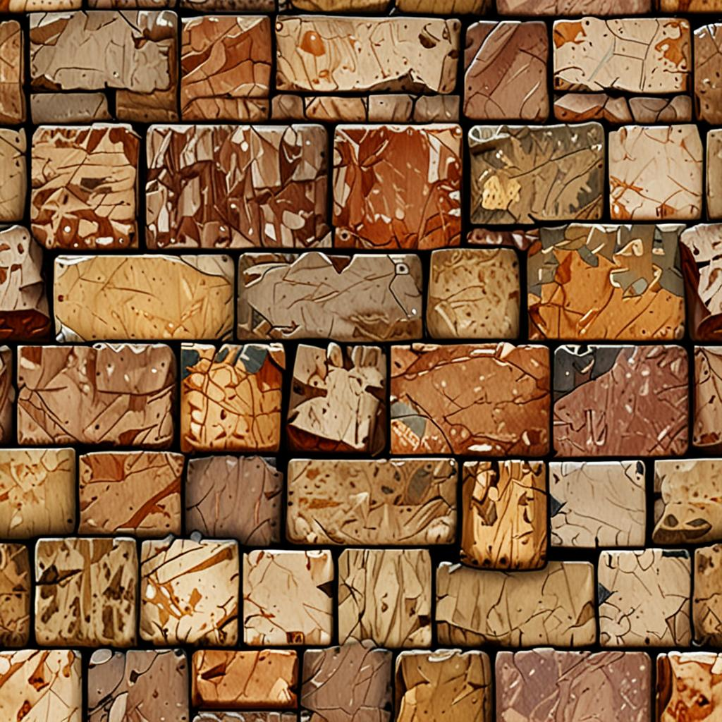 Polished Marble Floor Found In An Ancient Temple Ruins, Weathered, Uneven Surfac Texture Pack